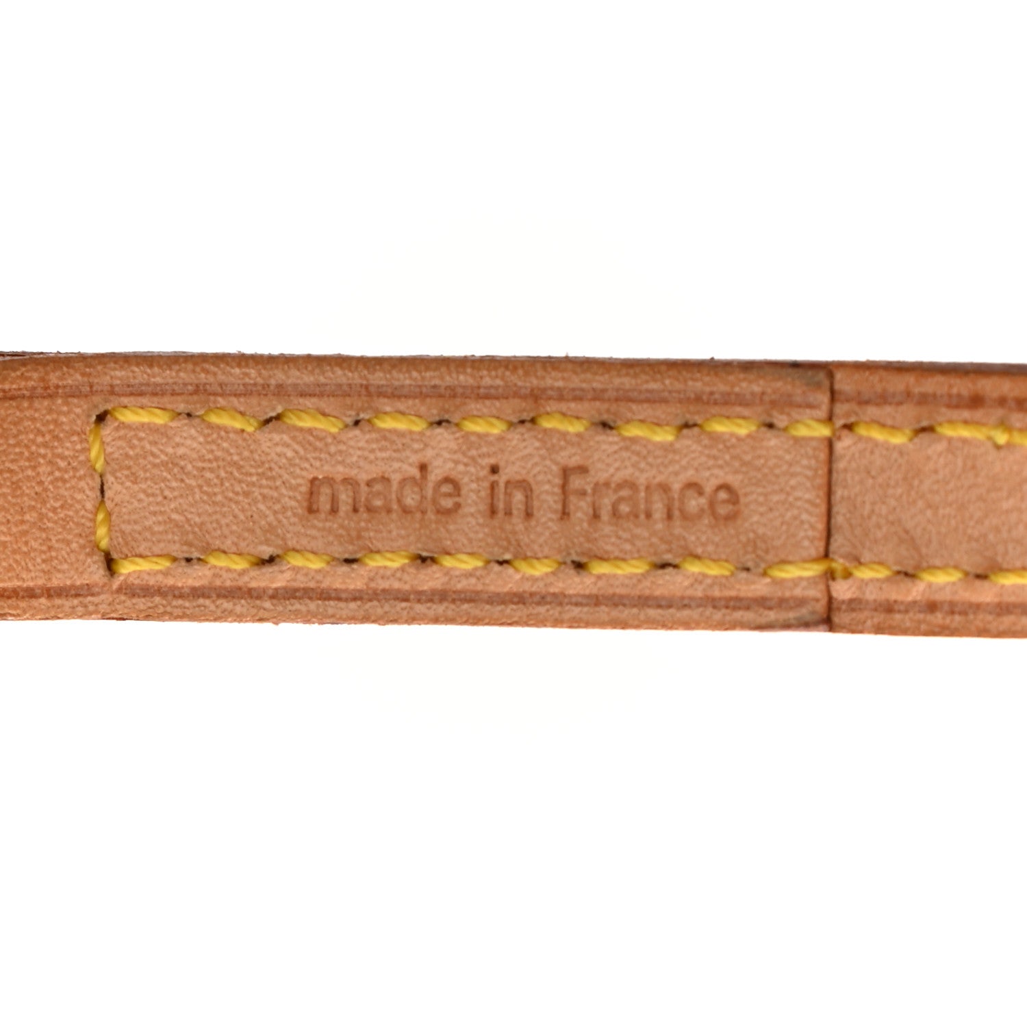 Louis Vuitton Vachetta 12mm Long Shoulder Strap VVN 4 of 4