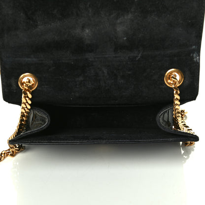 Saint Laurent Patent Small Classic Monogram Kate Tassel Satchel Black 4 of 7