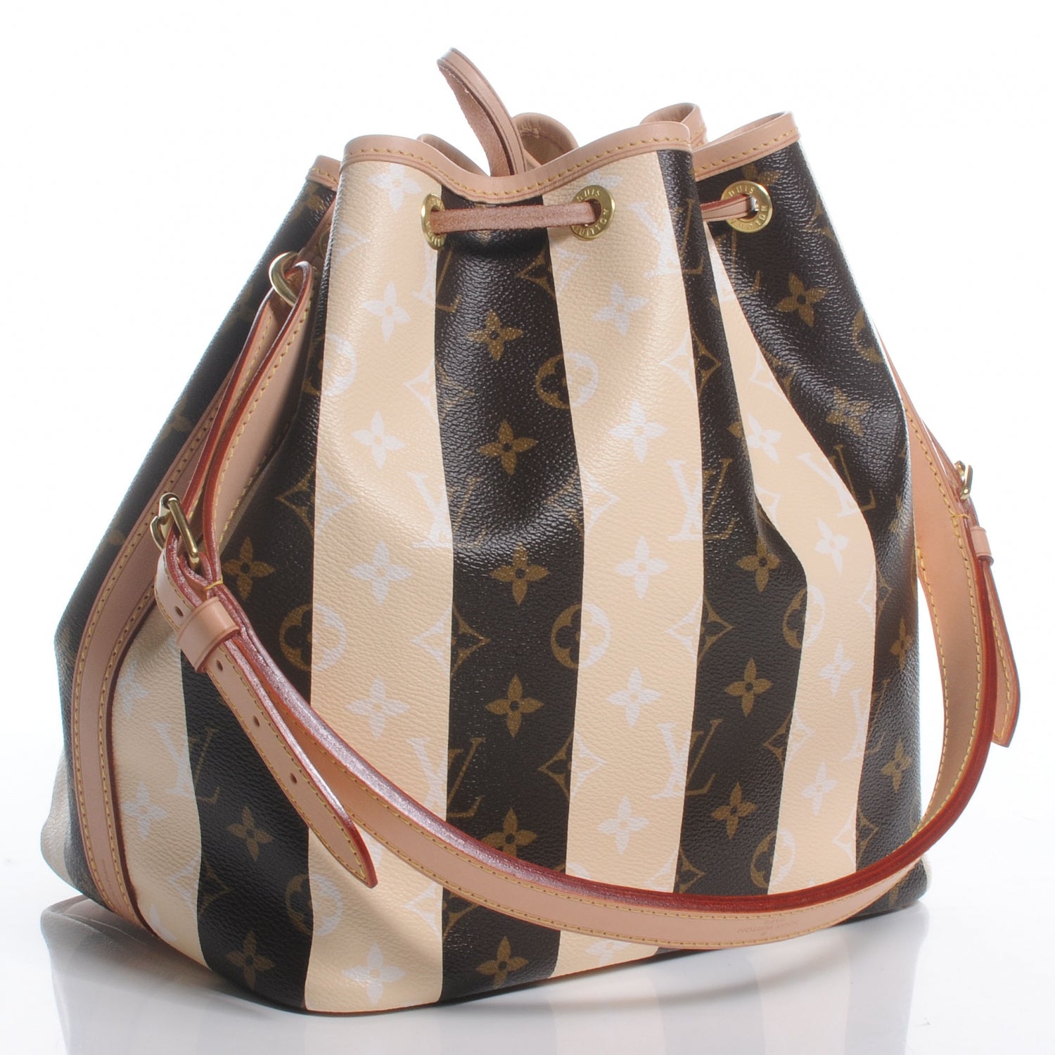 Louis Vuitton Monogram Rayures Petit Noe 3 of 7