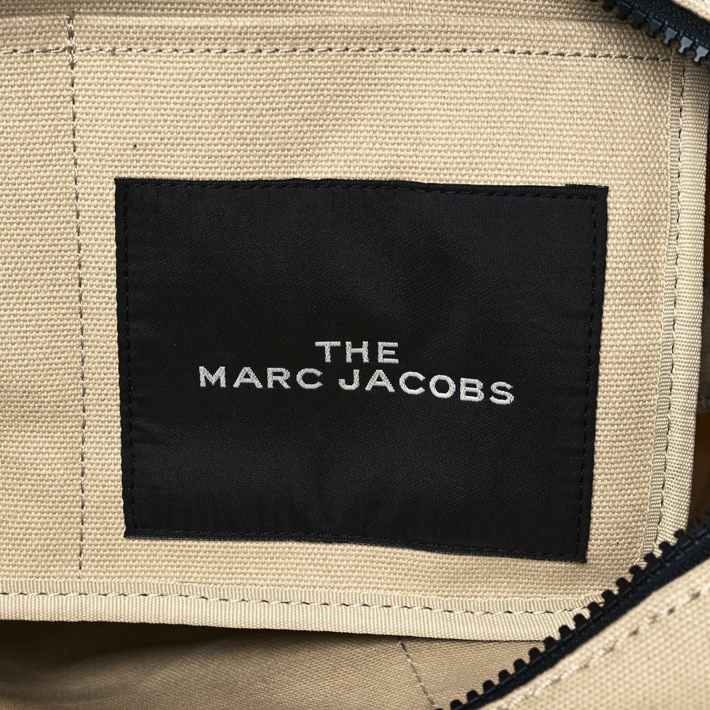 Cotton Canvas Medium The Traveler Tote Bag Beige