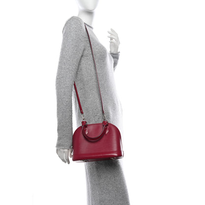 Louis Vuitton Epi Alma BB Fuchsia 2 of 9