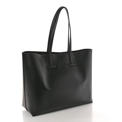 Tom Ford Saffiano Large T Tote Black 3 of 9
