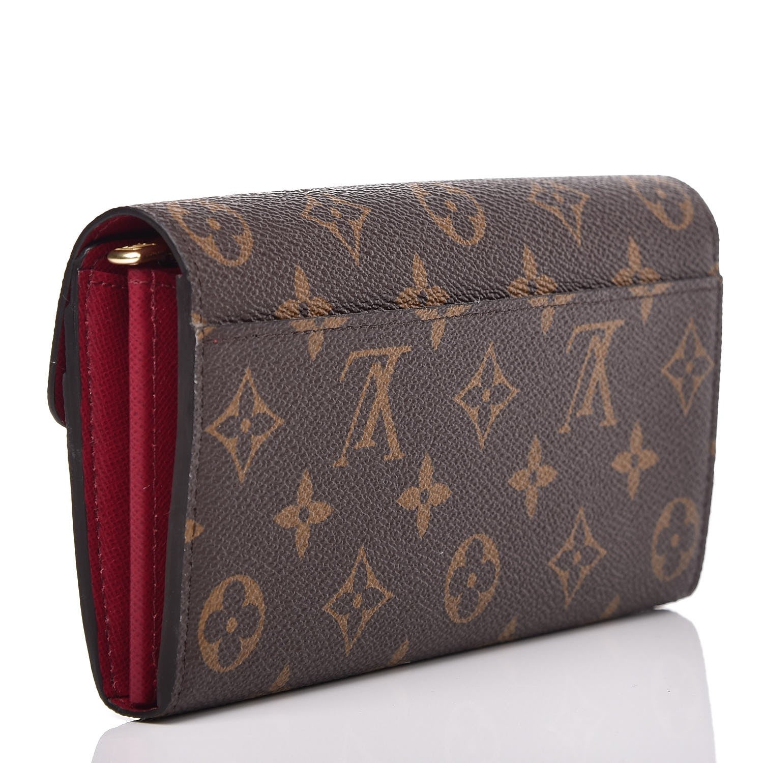 Louis Vuitton Monogram Sarah Wallet NM Fuchsia 3 of 8