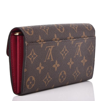 Louis Vuitton Monogram Sarah Wallet NM Fuchsia 3 of 8