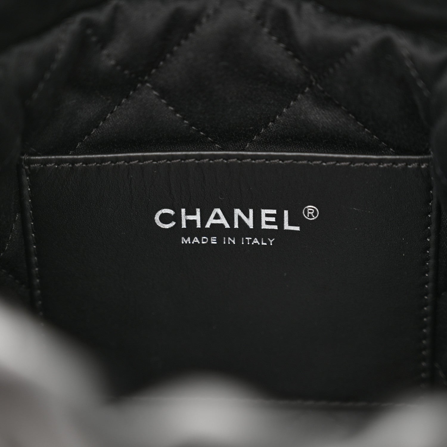 Chanel Shiny Calfskin Quilted Mini Chanel 22 So Black 6 of 11
