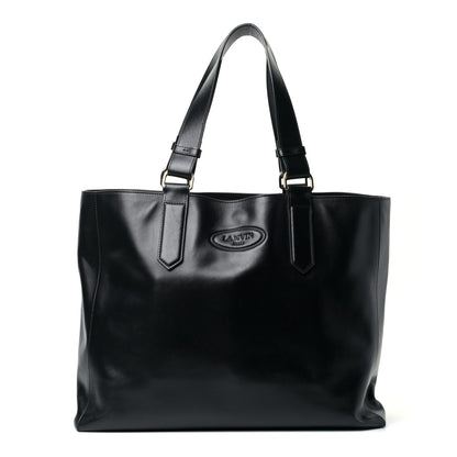 Lanvin Calfskin Shopper Tote Black 1 of 5