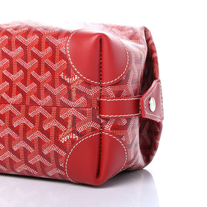 Goyard Goyardine Boeing 25 Trousse de Toilette Red 9 of 9