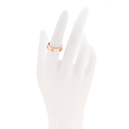 Cartier 18K Pink Gold 5.5mm LOVE Ring 54 7 2 of 4
