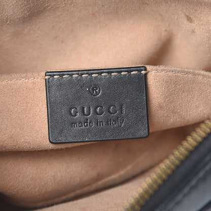 Gucci Calfskin Matelasse GG Marmont Belt Bag 85 34 Black 6 of 13