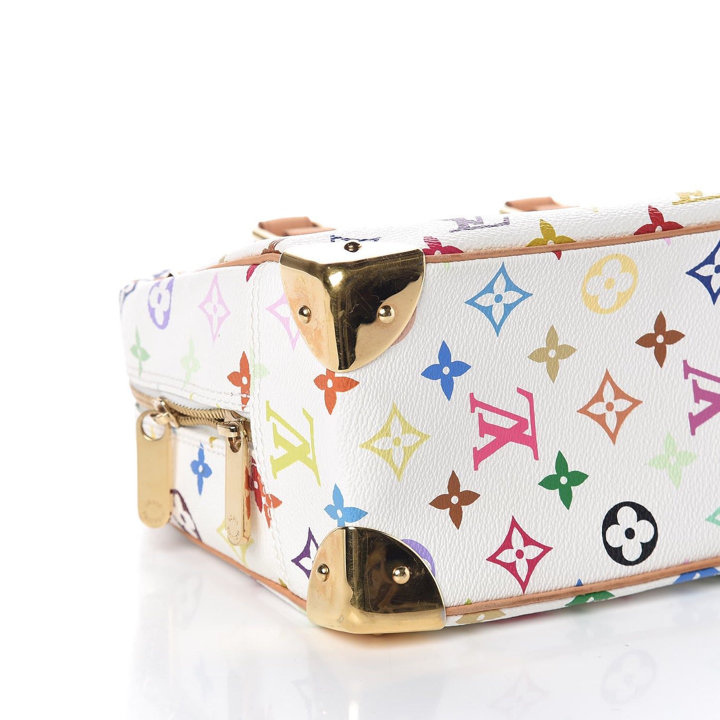 Monogram Multicolor Trouville White