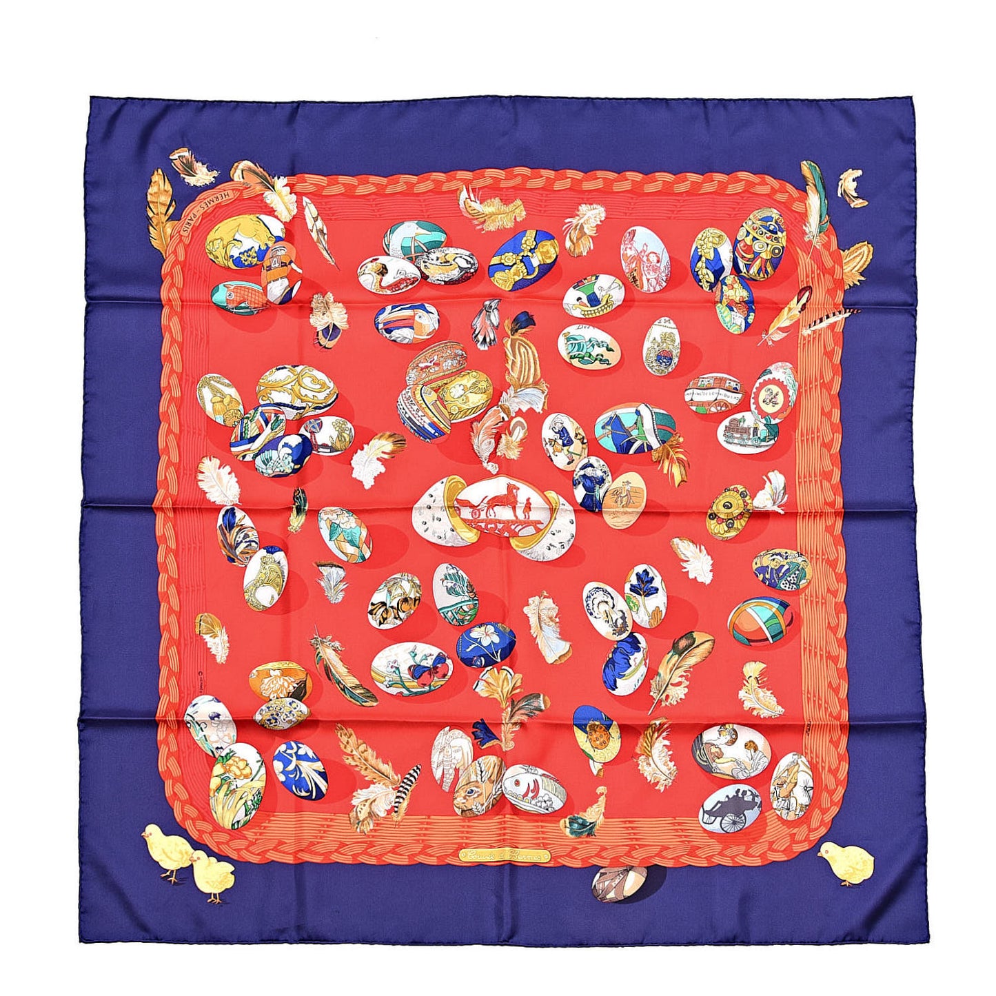 Silk Couvee d'Scarf 90