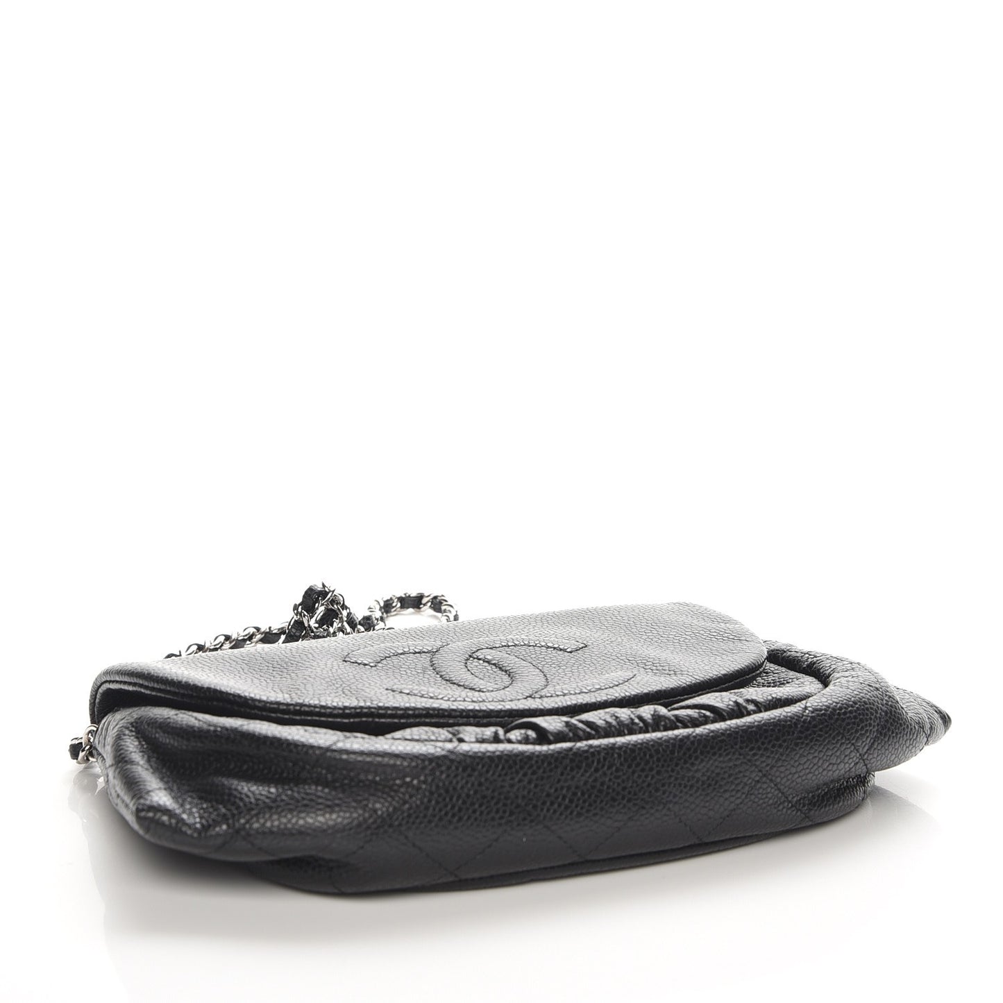 Caviar Half Moon Wallet On Chain WOC Black