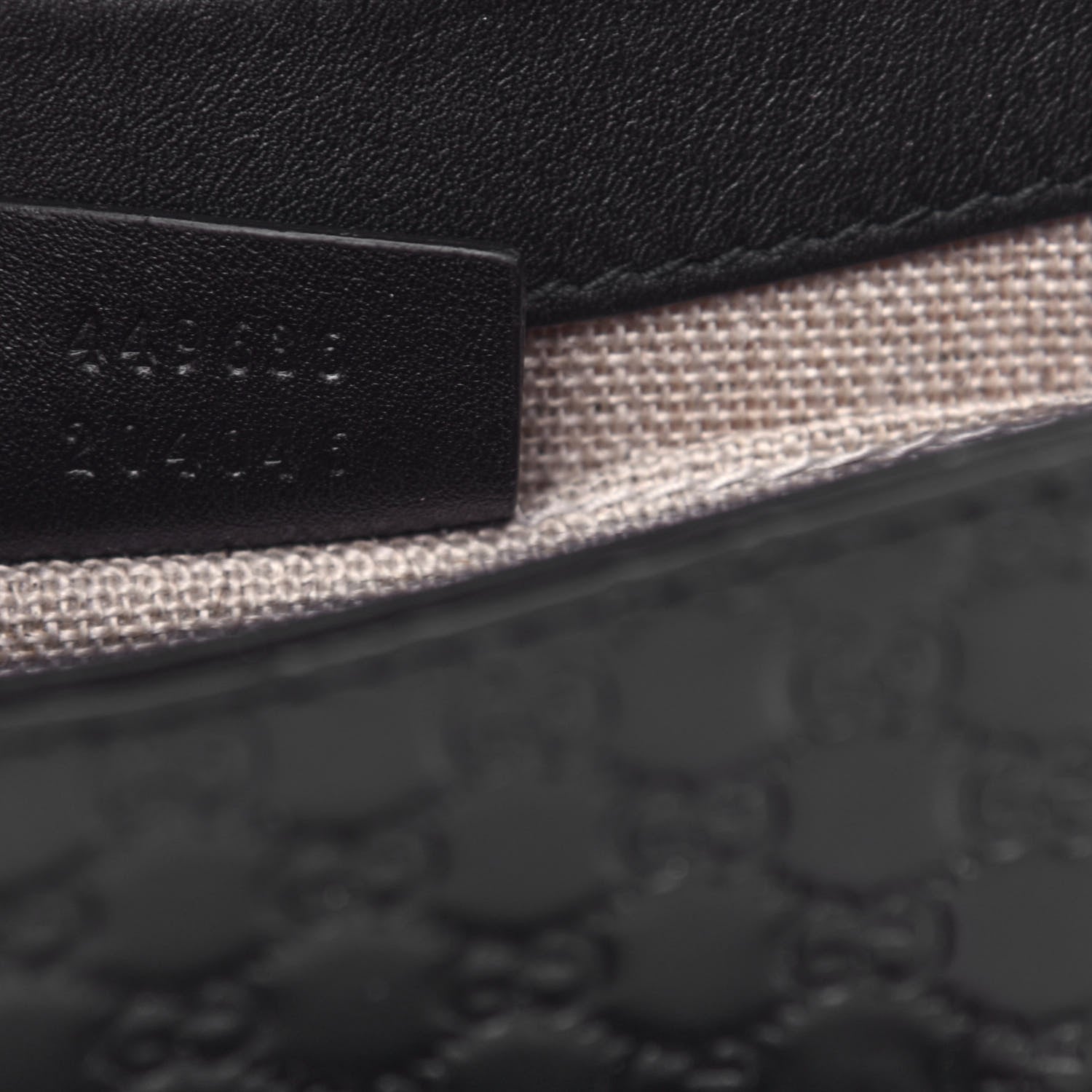 Gucci Microguccissima Mini Emily Shoulder Bag Black 7 of 10