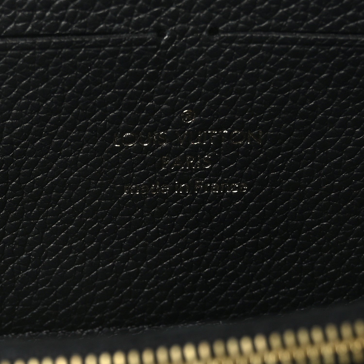 Louis Vuitton Empreinte Clemence Wallet Black 6 of 6