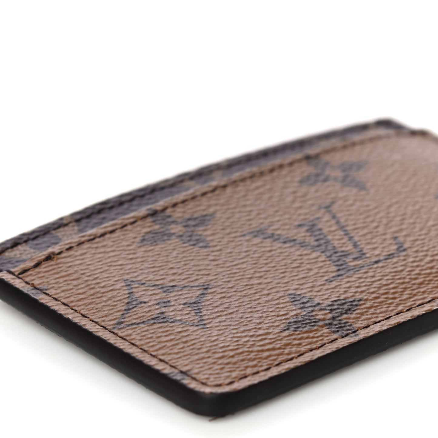 Reverse Monogram Card Holder