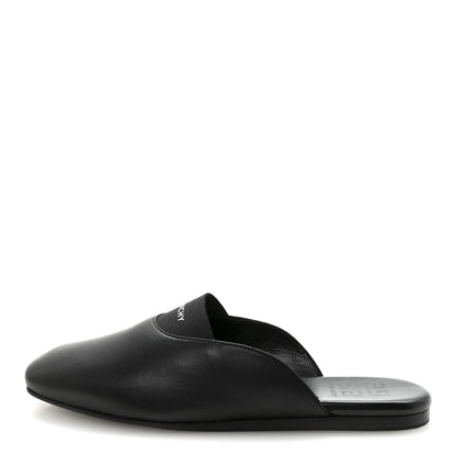 Givenchy Calfskin Dune Bedford Logo Mule Slides 35.5 Black 1 of 9