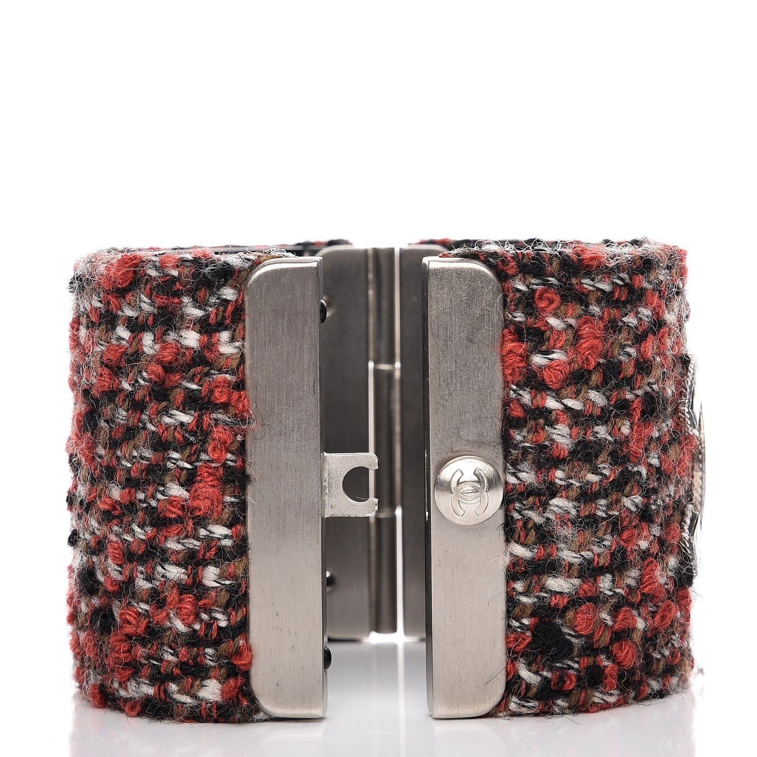 Chanel Tweed CC Cuff Multicolor 3 of 4