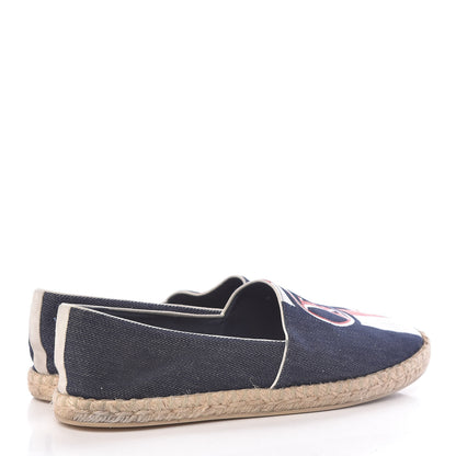 Louis Vuitton Canvas Postcard Espadrille Flats 41 4 of 13