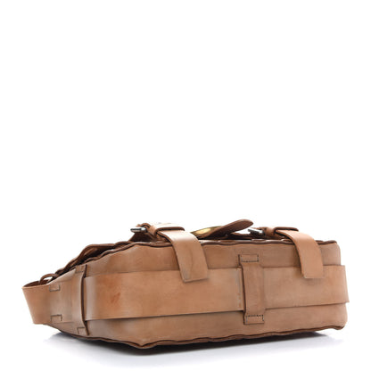 Gucci Calfskin Marmont Mens Messenger Bag Light Brown 4 of 9