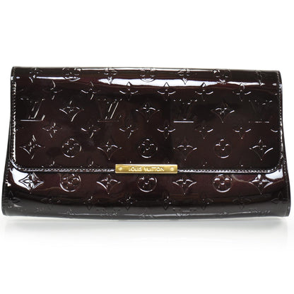 Louis Vuitton Vernis Robertson Clutch Amarante 1 of 11