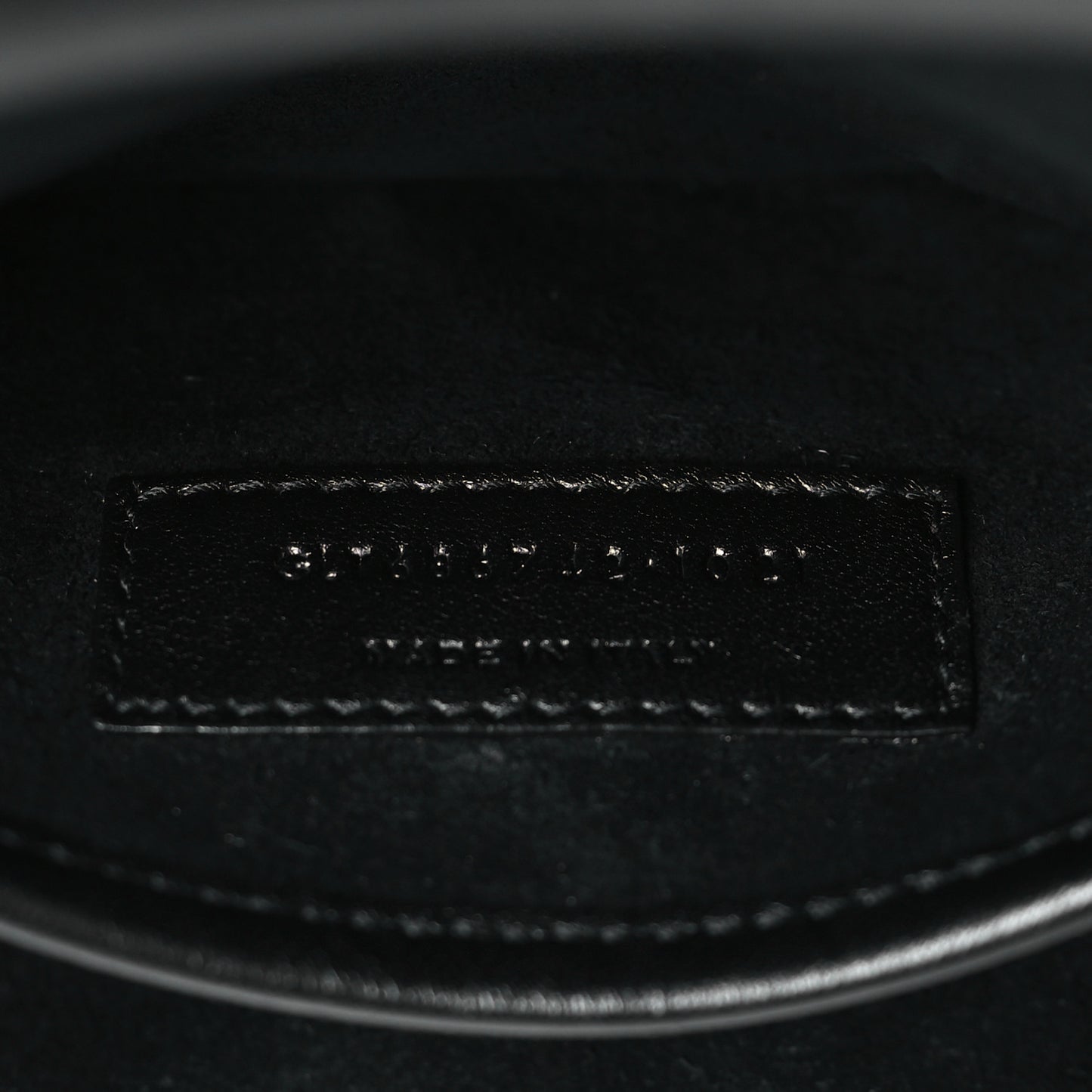 Smooth Calfskin Medium Charlie Shoulder Bag Black