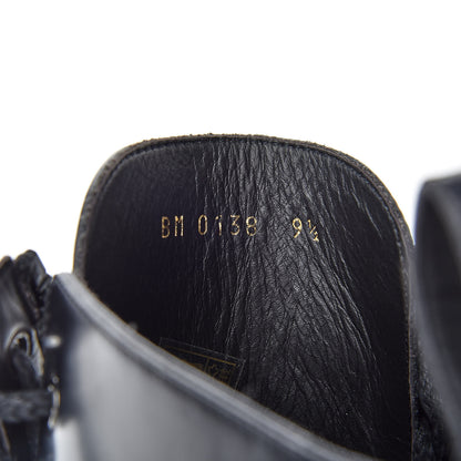 Louis Vuitton Calfskin Glazed Ice Ankle Boots 9.5 Black 8 of 9