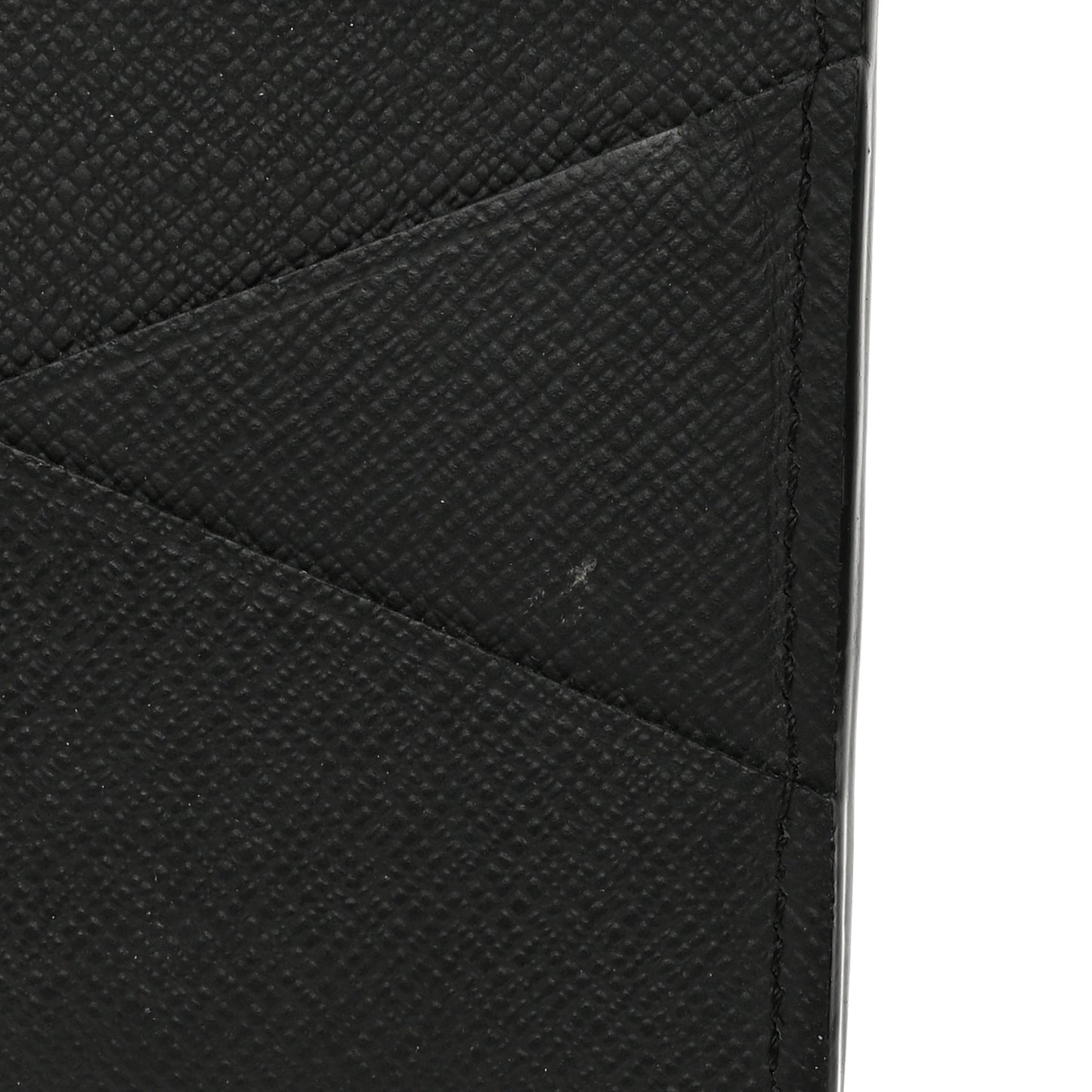 LOUIS VUITTON Epi LV Circle Bi-Fold Wallet Black Yellow