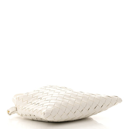 Bottega Veneta Calfskin Intrecciato Mini Hop White 4 of 10