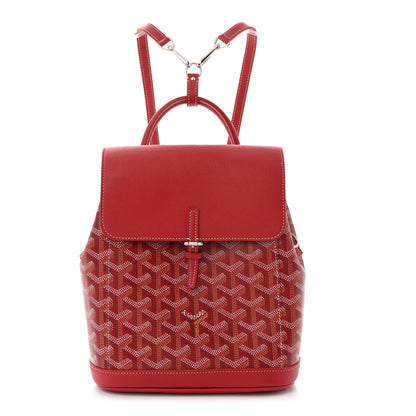 Goyard Goyardine Calfskin Mini Alpin Backpack Red 1 of 9