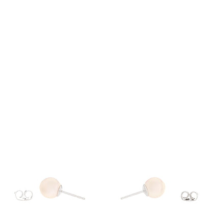 Mikimoto 18K White Gold Akoya Pearl 8-8.5mm Stud Earrings 3 of 5