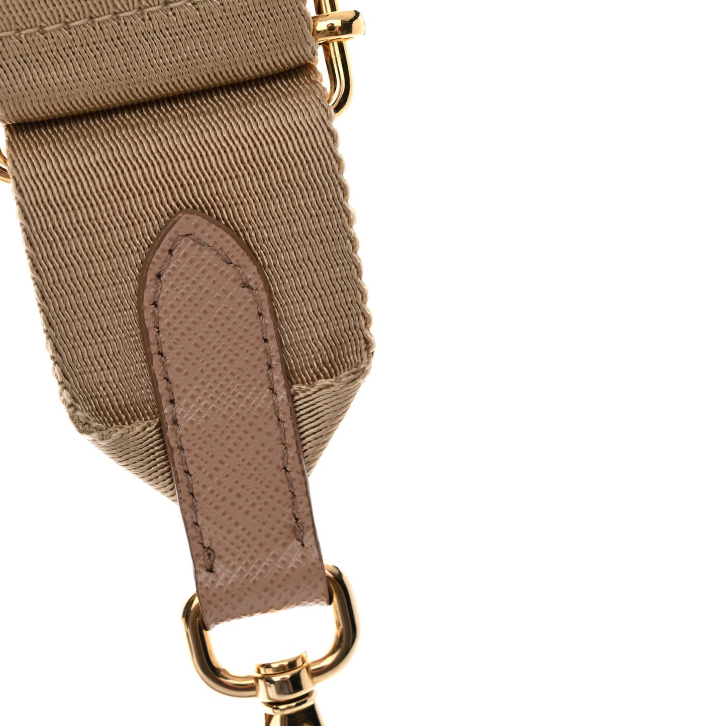 Saffiano Lux Re-Edition 2005 Shoulder Bag Cammeo
