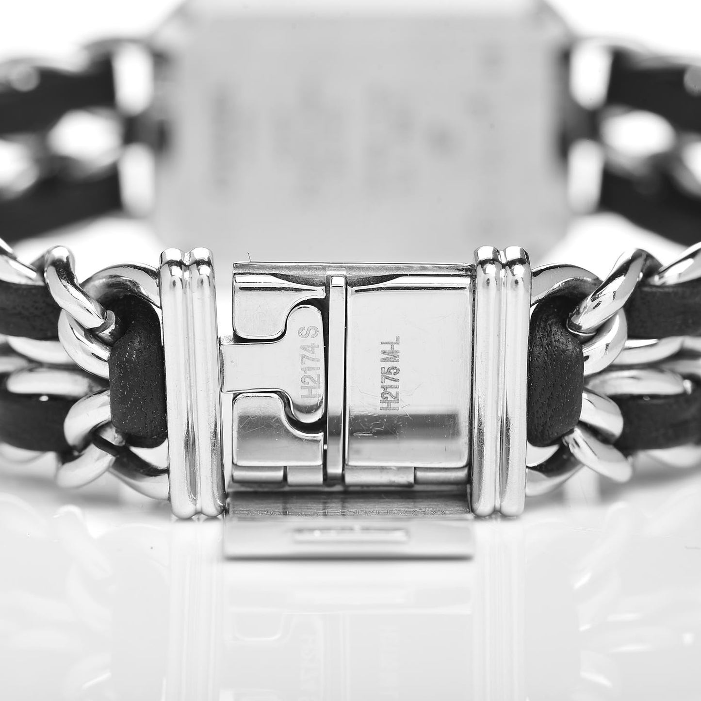 Stainless Steel Lambskin Mother of Pearl 20mm Chain Premiere Quartz Watch