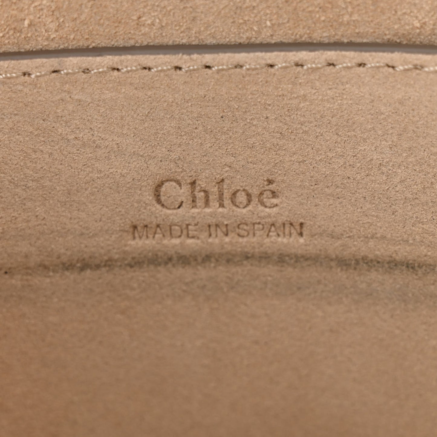 Suede Calfskin Small Faye Shoulder Bag Motty Grey