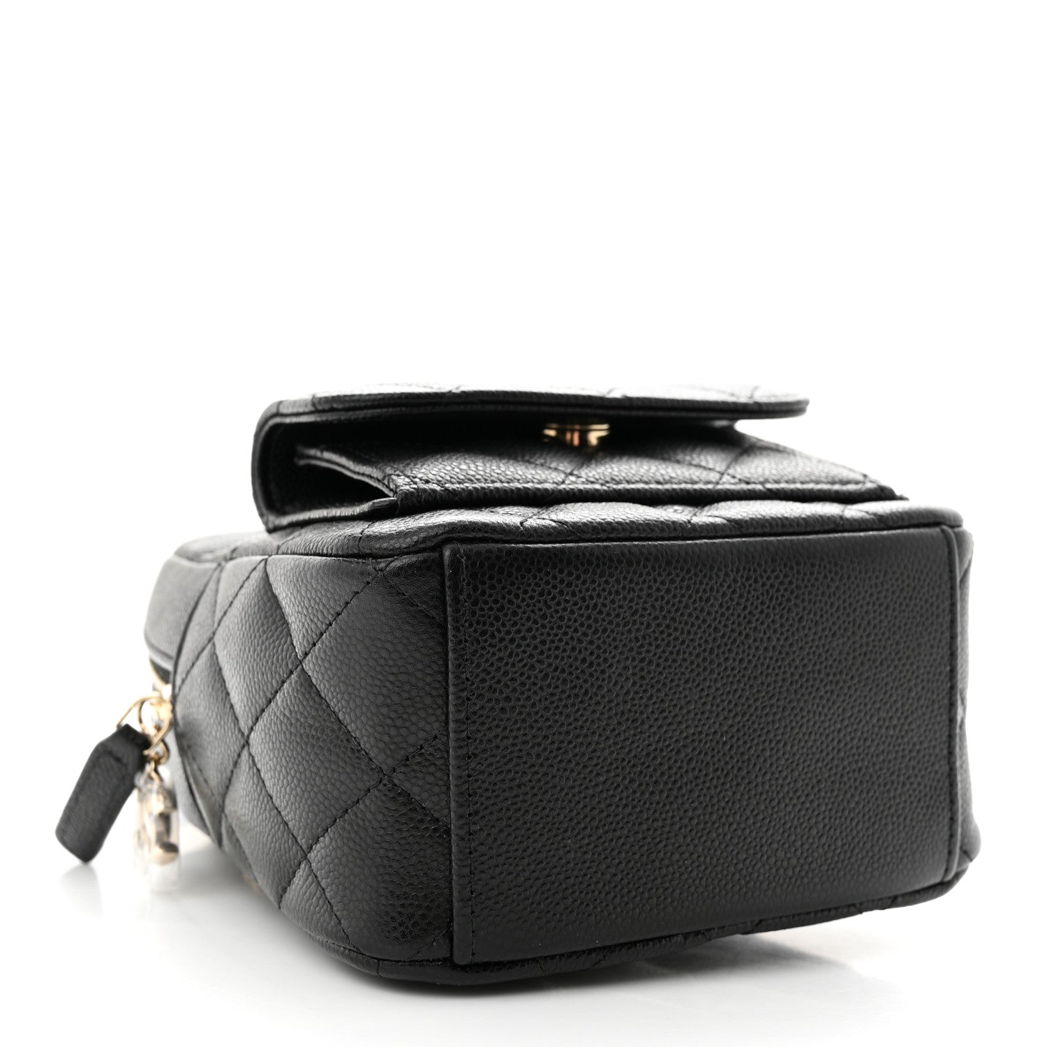 Chanel Caviar Quilted CC Mini Classic Backpack Black 4 of 11