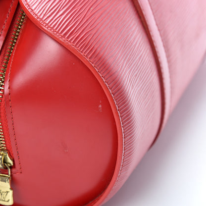 Louis Vuitton Epi Soufflot Castillan Red 20 of 27