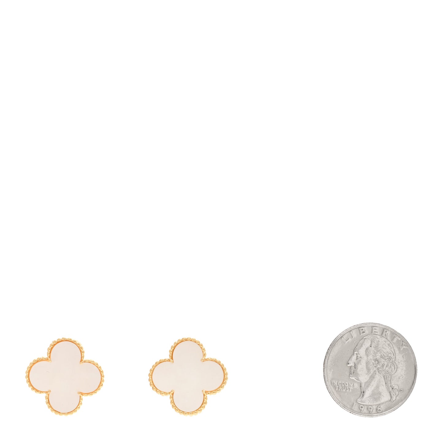 18K Yellow Gold Mother of Pearl Magic Alhambra Earrings