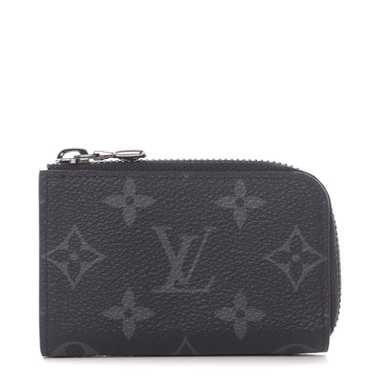 Louis Vuitton Monogram Eclipse Coin Purse 1 of 7