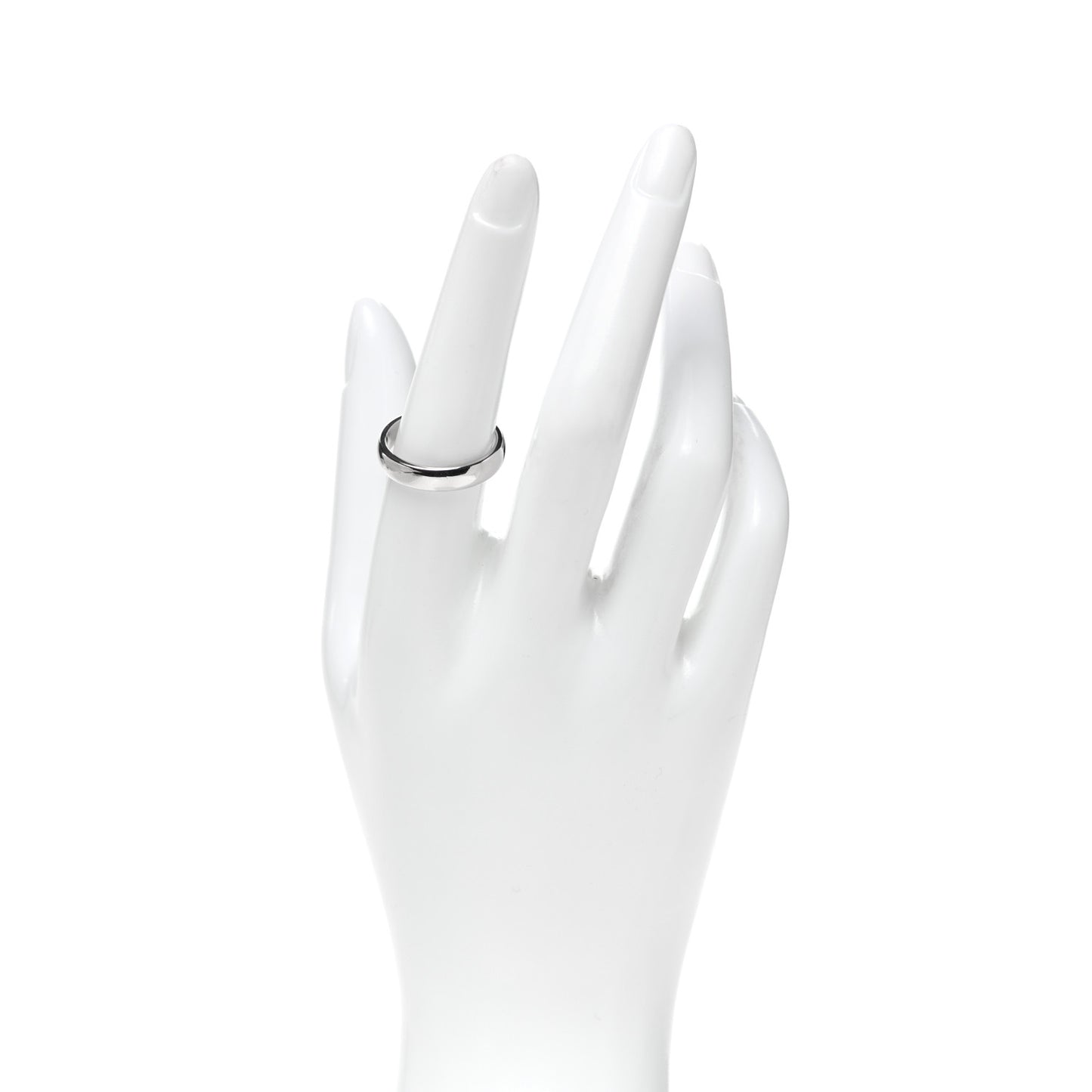 Platinum Lucida Band Ring 57 8