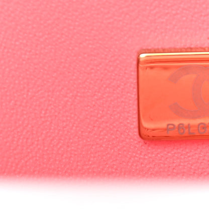 Chanel Aged Calfskin Quilted 2.55 Reissue Mini Flap Pink 7 of 12