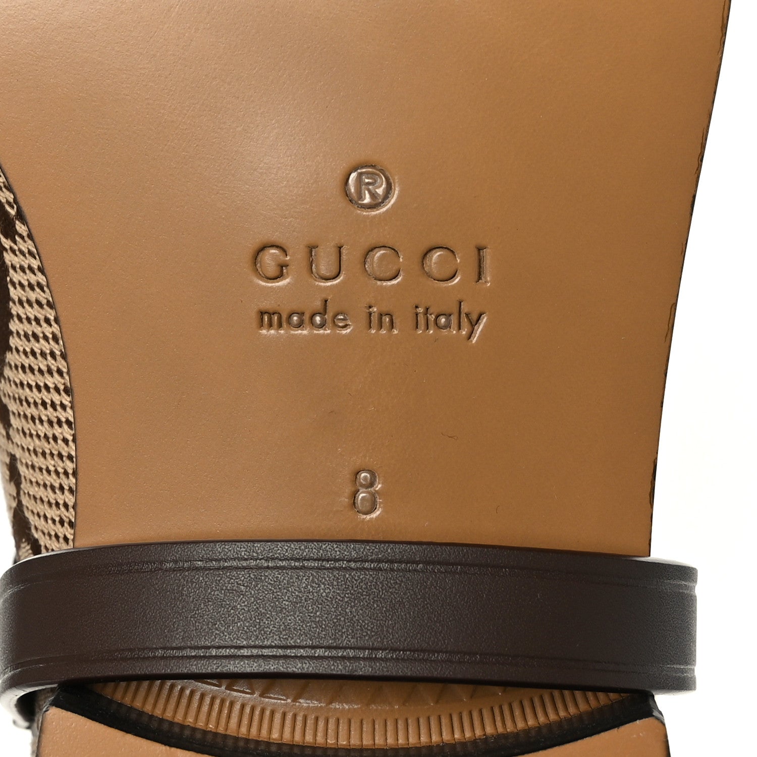 Gucci Monogram Jumbo GG Cordovan Lux Mens Zelda Harness Riding Boots 8 Camel Ebony New Acero 7 of 7