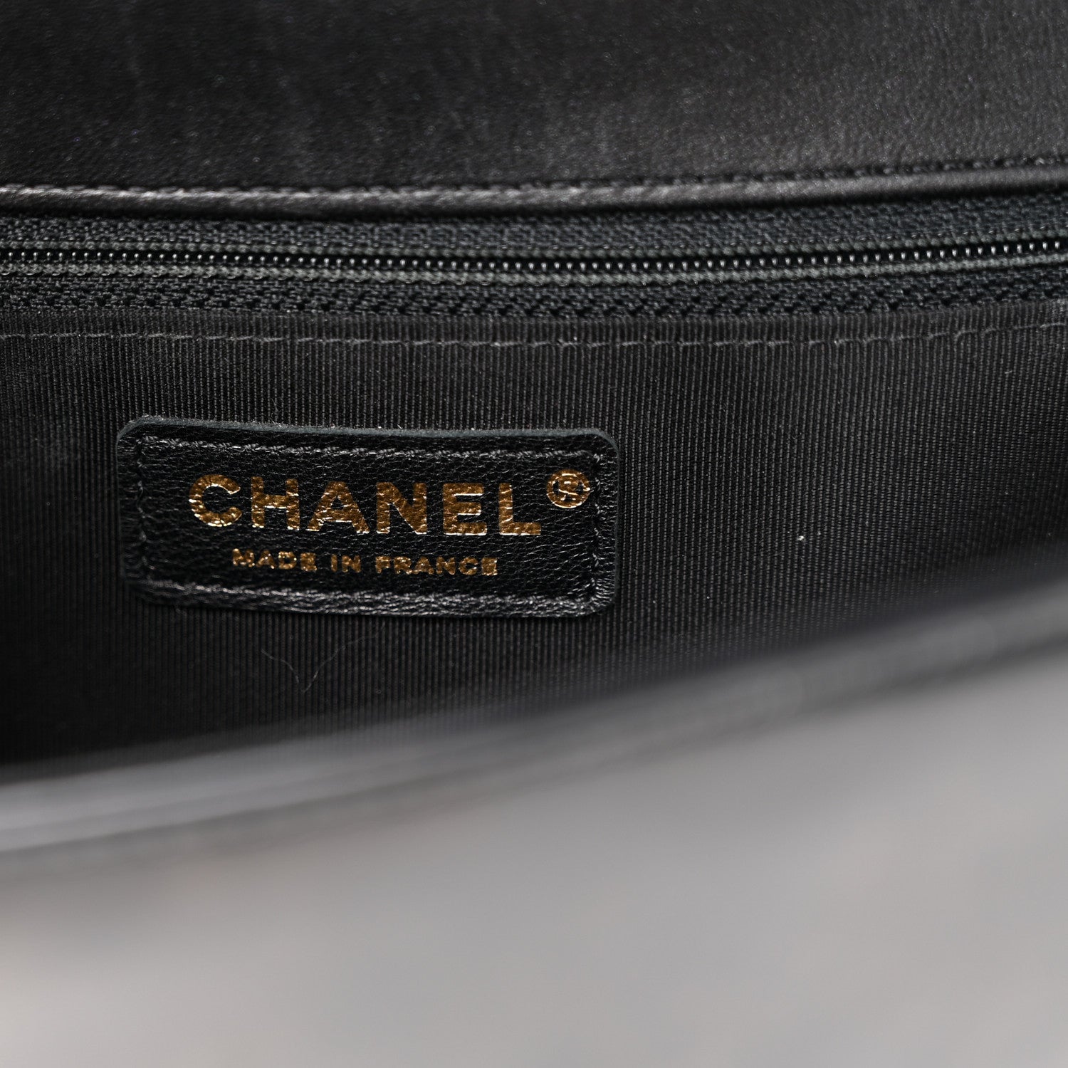 Chanel Iridescent Glazed Calfskin Quilted New Medium Boy Flap Black 6 of 11