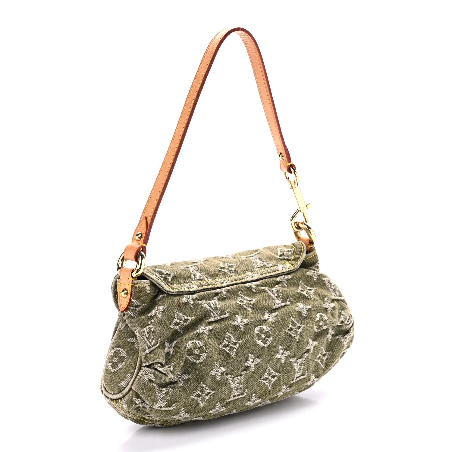Louis Vuitton Monogram Denim Mini Pleaty Lichen 3 of 9