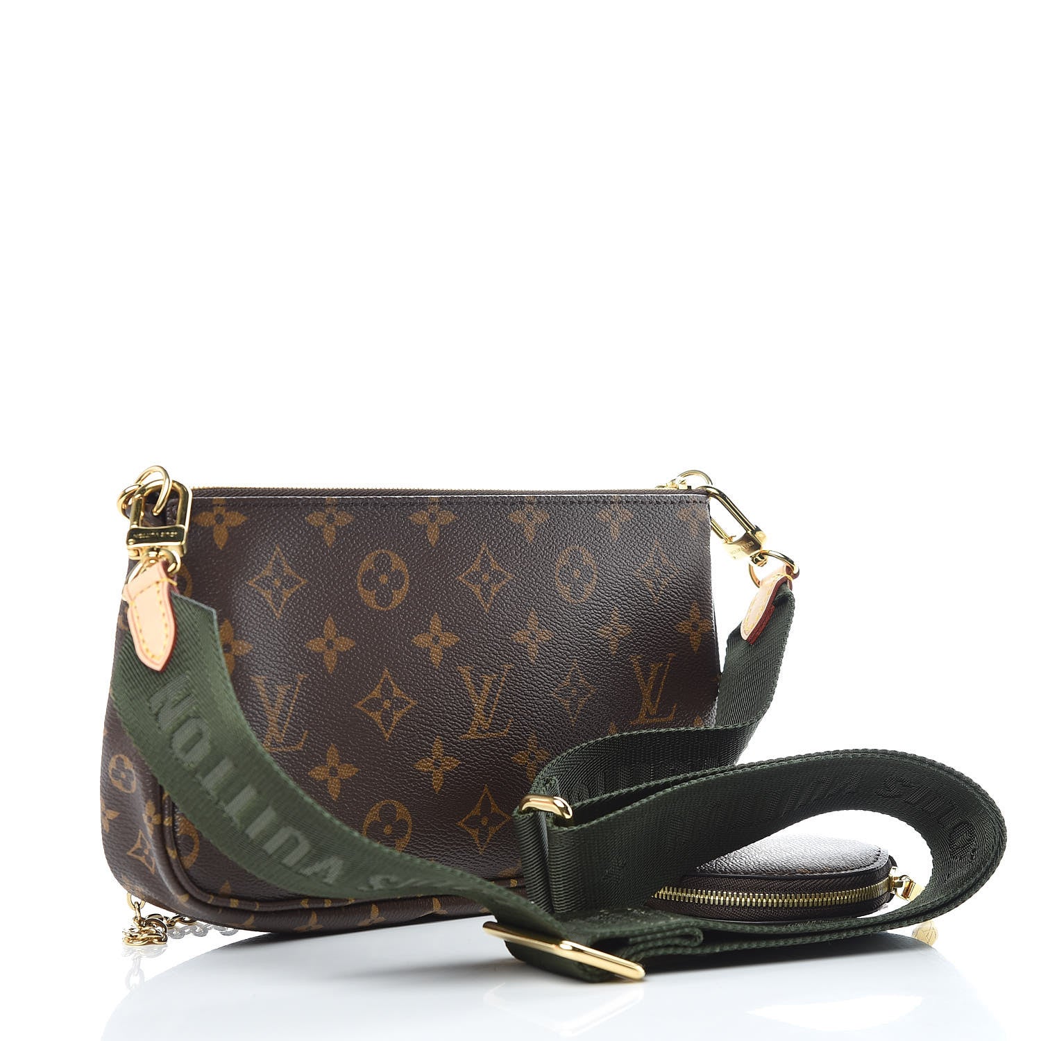 Louis Vuitton Monogram Multi Pochette Accessories Kaki 3 of 16