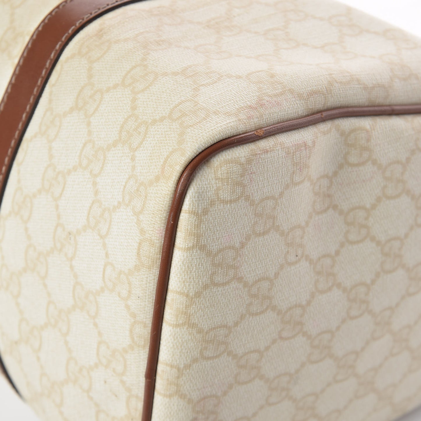 GG Plus Monogram Medium Joy Boston Tan