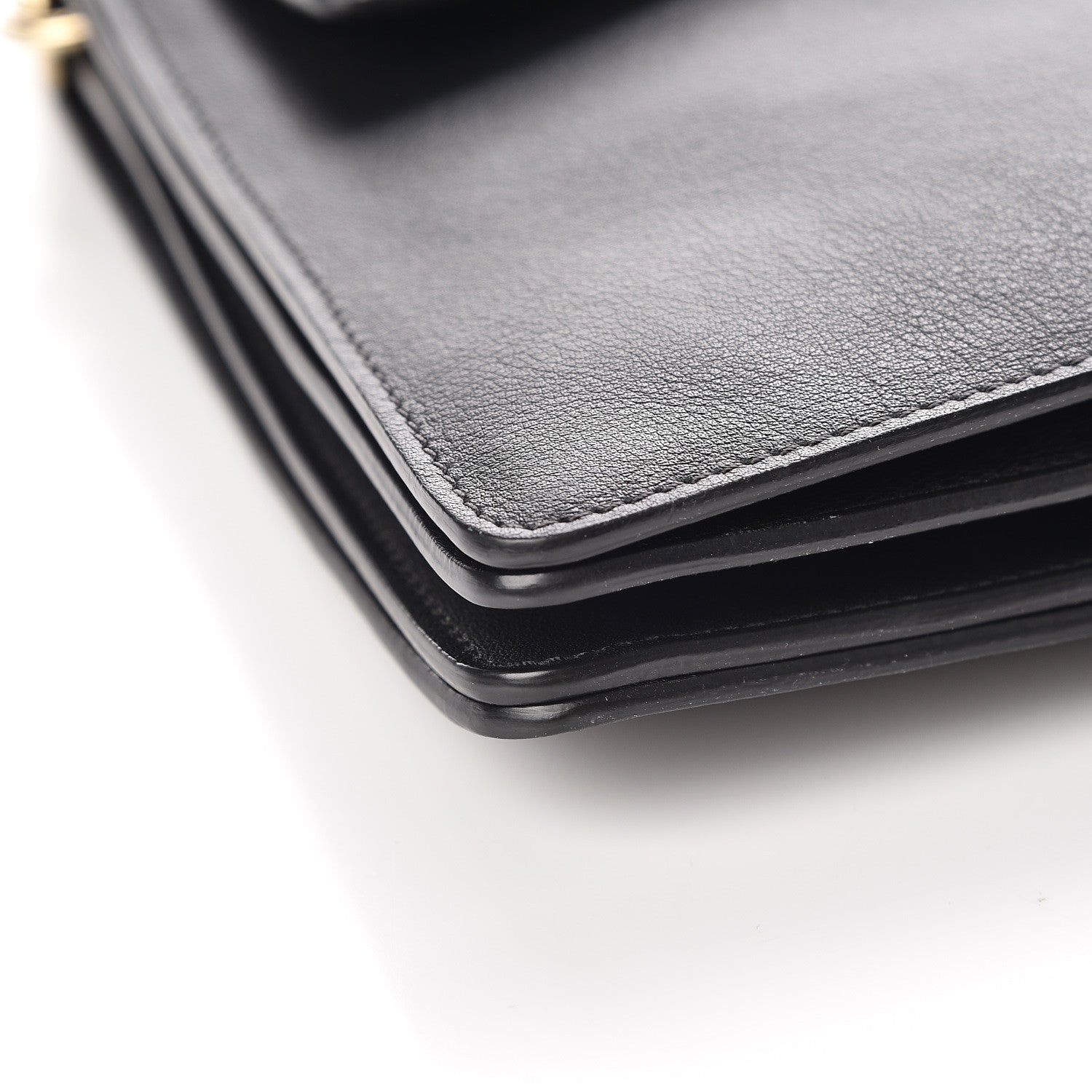 Chloe Suede Calfskin Medium Faye Shoulder Bag Black 12 of 13