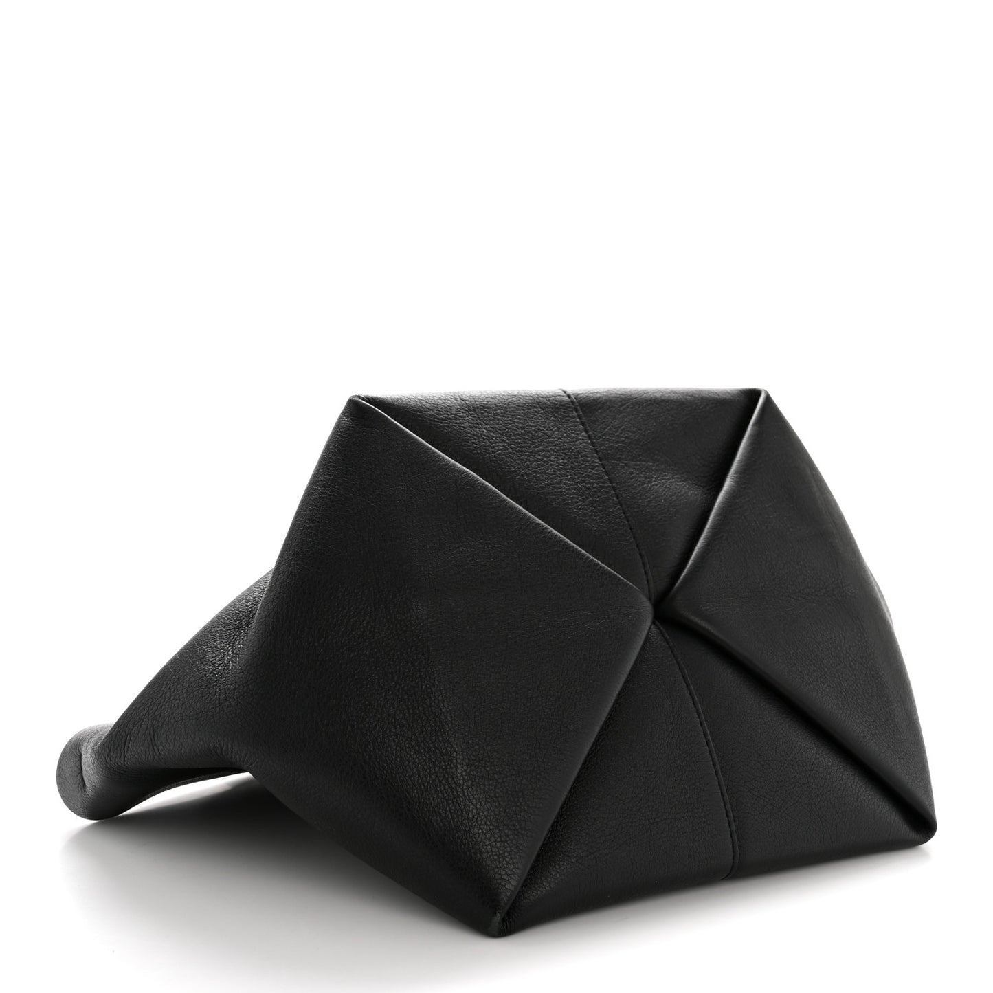 Calfskin Mini Tulipano Bag Black
