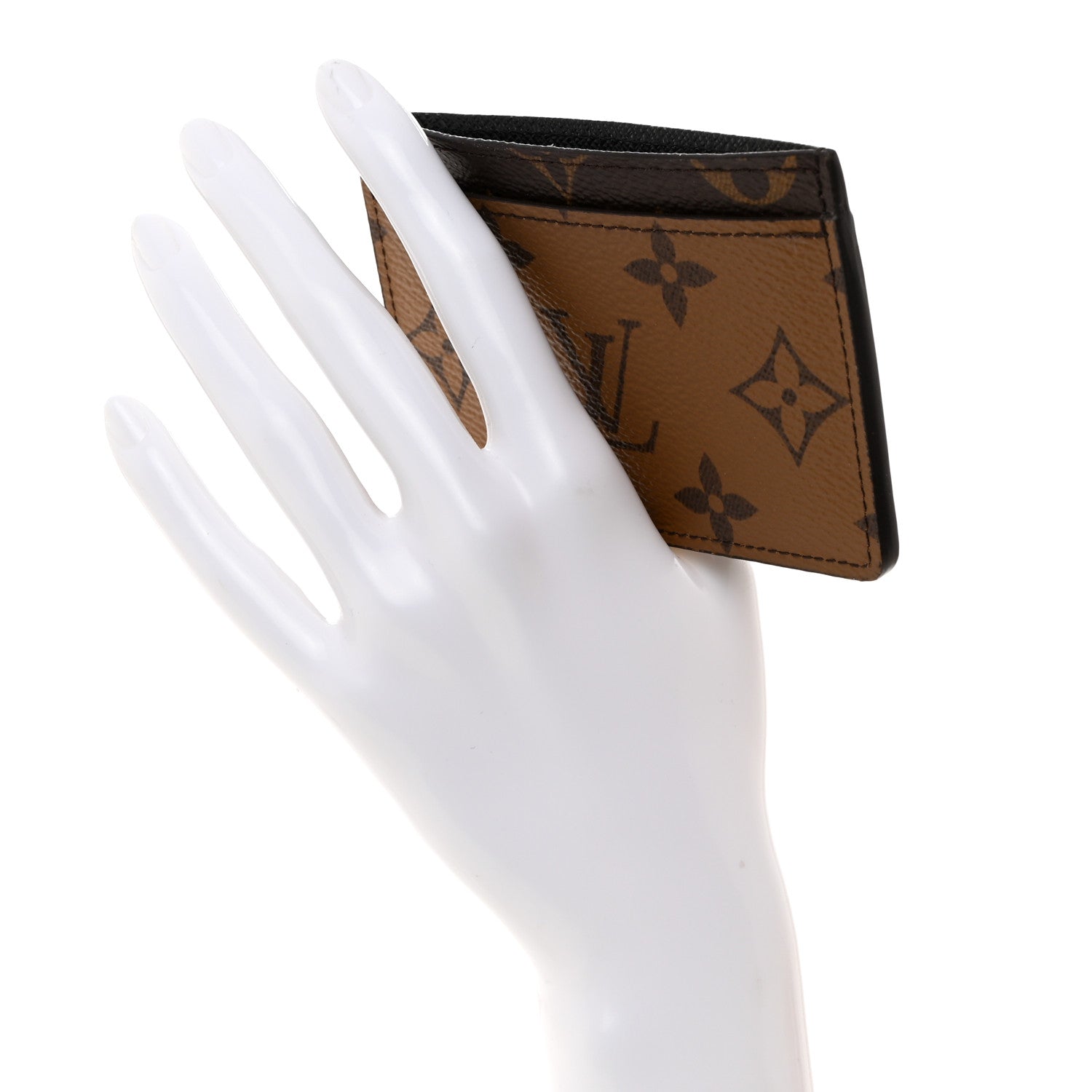 Louis Vuitton LOUIS VUITTON Reverse Monogram Card Holder 2 of 7