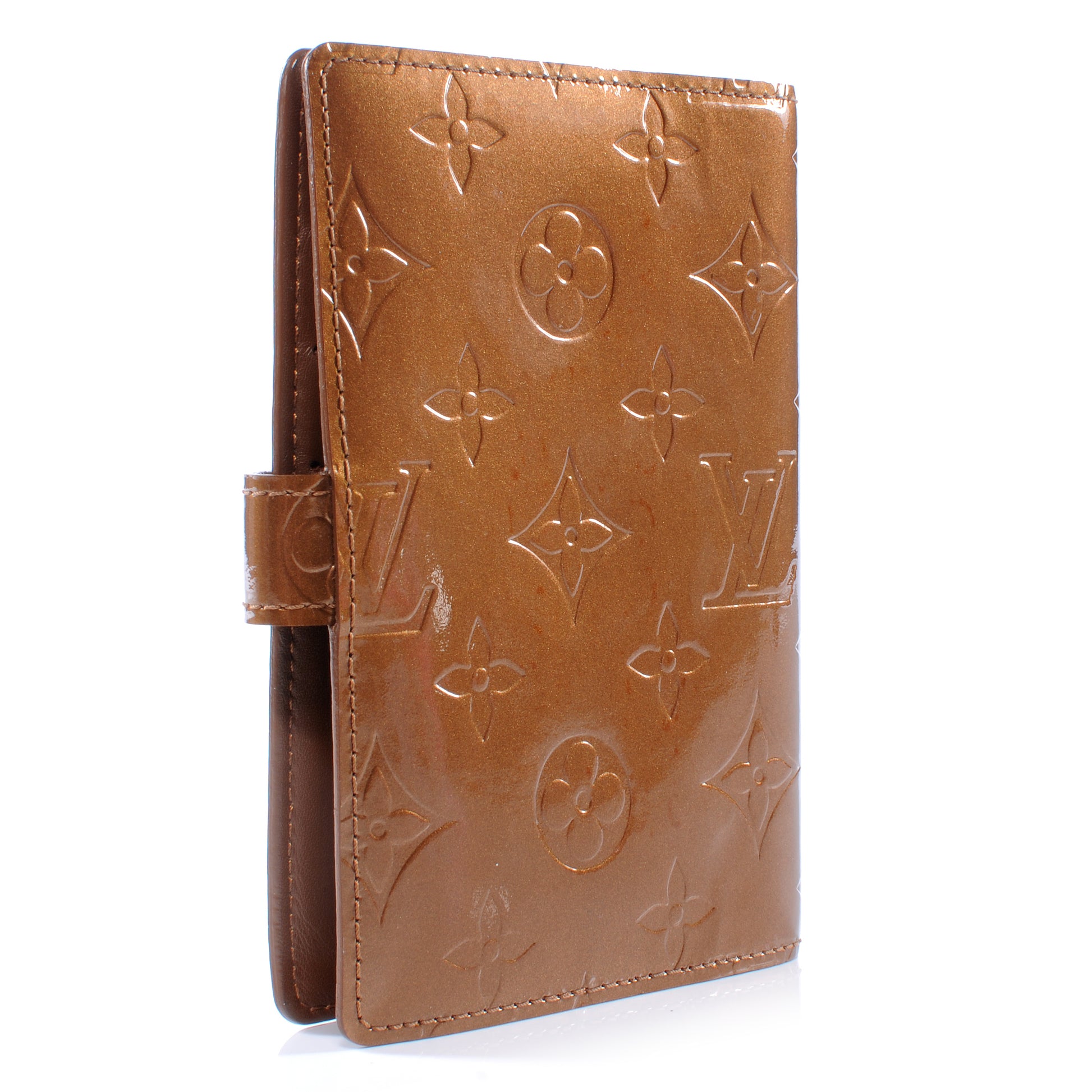 Louis Vuitton Vernis Small Ring Agenda Bronze 4 of 8