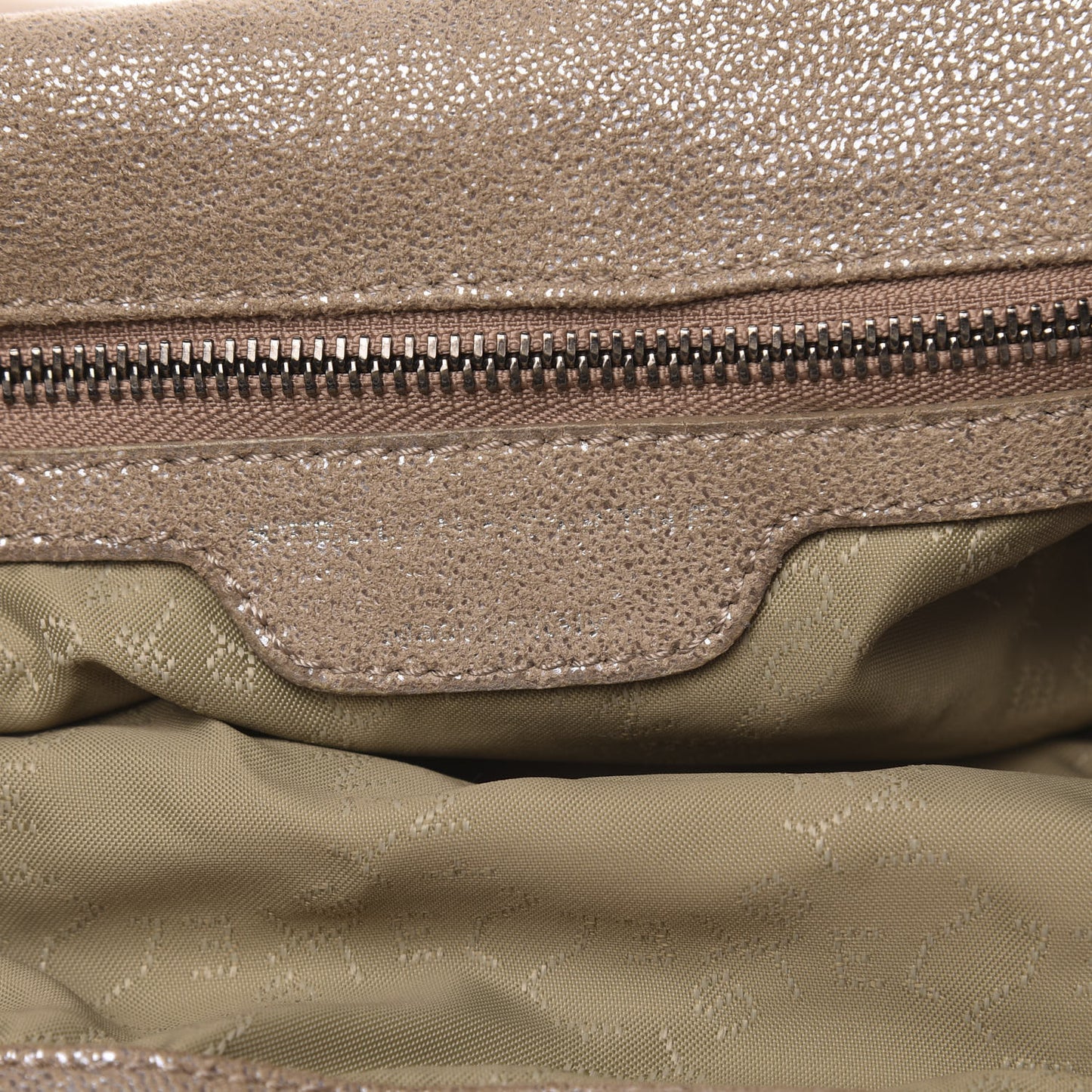 Shaggy Deer Falabella Fold Over Tote Redwood