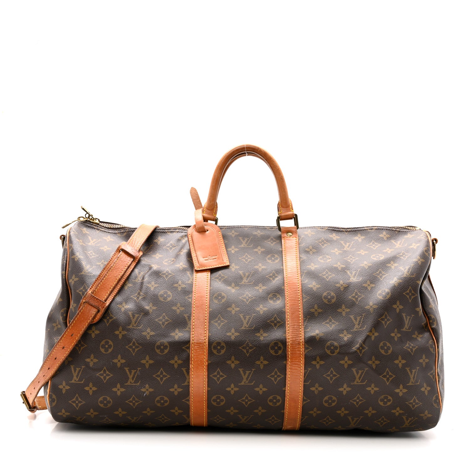 Louis Vuitton Monogram Keepall Bandouliere 55 1 of 16